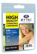 Black Compatible C64 - C66 - C66 Photo edition - C84 - C86 - CX3600 - CX3650 - CX4600 - CX6400 - CX6600 Jet-tec Inkjet Cartridge 9273JB