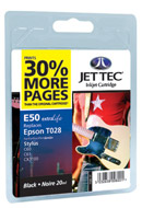 JetTec Compatible Inkjet Cartridge, Specifically tailored inks designed for brilliant photos and fantastic presentations.Unique award winning cartridge design means 30% more pages compared with other 3rd party ink cartridges. 
