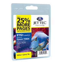 Jettec Epson Stylus Photo P50 - PX700W - PX800FW Compatible Yellow