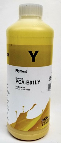 Inktec Pigment  Yellow ink 1 Litre for Canon ImagePROGRAF Pixma iX7000 / MX7600 / Pro 9500 / Pro 9500 Mark II Printers
