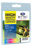  Colour cartridge for Epson 480 � 480sx � 480sxu � 580 � C20 � C20 plus � C40 � C40 plus - T014 cartridge E25 - 5433JB